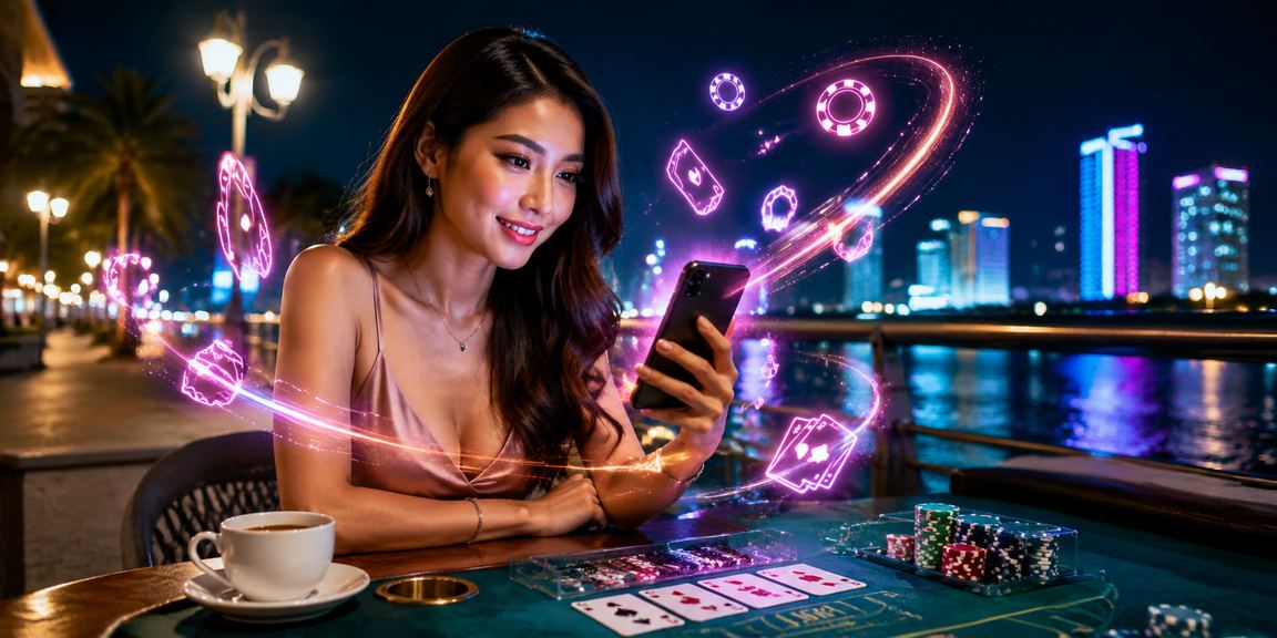 Permainan Meja seperti Baccarat dan Blackjack tersedia